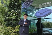 둥둥 떠다니며 수질정화하는 K-로봇...싱가포르 건너 인도 간다