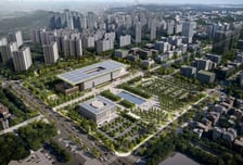 평택시 새 시대 여는 첫 삽…고덕동 신청사 건립 착공