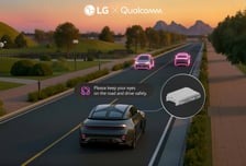 LG전자, 퀄컴과 개발한 'AI 차량 솔루션' CES서 최초 공개