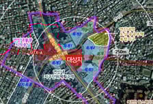 트리플 역세권 범서구역, 고층 업무시설 도입…용적률 최대 988% 완화