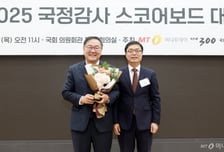 [사진]김태년 의원 '국정감사 스코어보드 대상' 수상