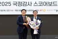 [사진]서범수 의원 '국정감사 스코어보드 대상' 수상