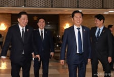 與정청래 "이재명 대통령과 만찬 회동…바늘 구멍 빈틈 없이 의견 일치"