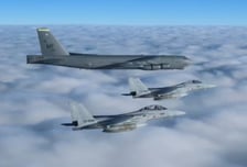 미·일 전투기 8대, 동해서 합동훈련…"중·러 군사도발에 맞대응"