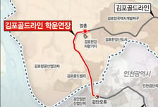 김포 골드라인 학운 연장…제2차 경기도 도시철도망 구축계획 반영