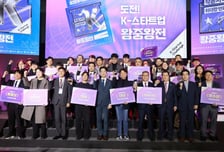 7377팀 몰린 '도전 K-스타트업'…대상에 하이드로엑스팬드·엑스멋