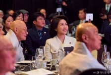 김혜경 여사 '불교계' 지도자들 만나 "우리사회 아픔, 화합 위한 밑거름"