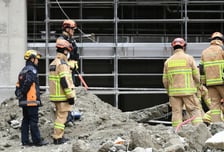 광주대표도서관 붕괴 이틀 만에 매몰자 전원 수습…"4명 사망"