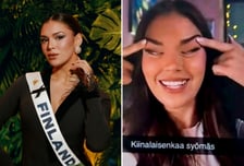 "중국인과 식사 중" 눈 찢는 사진 올린 '미스 핀란드'...왕관 박탈