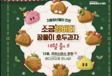 '대전 꿈돌이 호두과자' 크리스마스 한정판 출시… 25일까지 판매