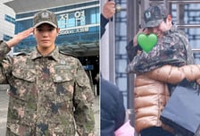 NCT 태용, 해군 전역 후 '활짝'…어머니에 큰절+대전역 인증샷