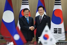 이재명 대통령, 라오스 주석 만나 "포괄적 동반자 관계로 격상"