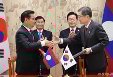 [속보]한국-라오스, 형사사법공조·범죄인인도 등 2건 조약 체결