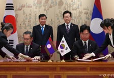 [속보]한국-라오스, 고용허가제 인력송출에 관한 MOU 체결