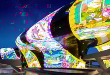 DDP 외벽에 '해치와 소울프렌즈'...서울라이트 행사 첫 데뷔