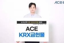 金 투자 인기에…ACE KRX금현물 ETF, 순자산 3.5조 돌파