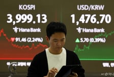 개인이 1.2조 순매수로 버텼지만…코스피 4000 또 붕괴