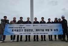 전력거래소, 풍력발전기 합성관성 제어기술 현장 실증시험 시행