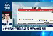 [이재상의 하프타임 빅매치] 탈모도 보험되나? “위더스제약, 꾸준한 흑자에 저평가 매력까지"