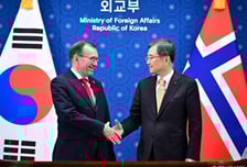 조현 외교장관, 노르웨이 외교장관과 회담 "상호호혜적 협력 심화하자"