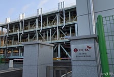 [르포]회색 산단 속 '탄소제로' 수증기 뿜는 울산 수소연료전지 발전소