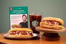 "출시 첫날부터 품절 또 품절"...스타벅스, '유용욱 쉐프 샌드위치' 인기