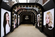 [더벨]큐브엔터 '아이들', 미디어 전시회 개최