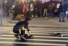 "연막탄 던지고 칼부림" 14명 사상, 충격의 타이베이..."용의자 단독범행"