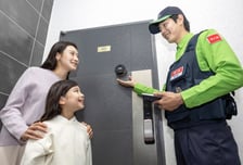 "현관 앞 보안 강화" 에스원, 삼성전자와 'AI 도어캠' 출시