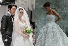 신민아, '4000만원대' 웨딩드레스 착용…김연아·손예진 그 브랜드