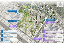 첫 '입체공원' 적용, 미아동 130 일대 신통기획 확정…1730가구 조성