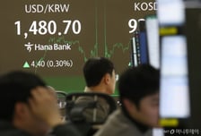 환율 1480원 뚫렸다…미국 주식 랠리 조짐에 서학개미들 또 "환전"