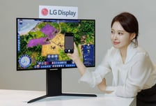 LGD, '240Hz' RGB 스트라이프 OLED 세계 최초 공개