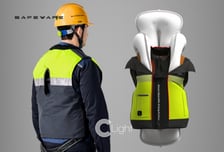 "추락시 에어백으로 보호"…세이프웨어, 경량버전 안전조끼 출시