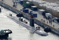 美 핵잠 10년만에 부산 작전기지 입항