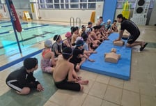 위급하면 119 신고부터…시흥도시공사, 어린이 CPR 실습 교육