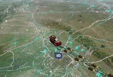 "산타 할아버지 한반도 다녀가셨다"...제주-서울 돌고 평양으로