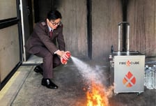 에스알, SRT 리튬배터리 화재 대응 실험…재난대응 역량 강화