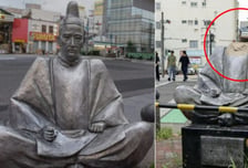 도요토미 히데요시 머리 '댕강'...범인은 일본 경찰? 목 잡아 돌렸다