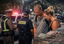 "길거리서 성행위" 태국 유명 해변 발칵...러시아 커플 "만취" 황당 변명