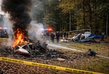 美뉴저지 해몬톤 상공 헬기 2대 '공중충돌'…1명 사망·1명 중태