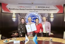 BBQ, 중앙아시아 진출했다…카자흐스탄 마스터프랜차이즈 체결