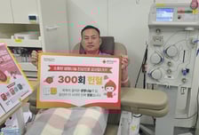 '25년간 300회' 헌혈한 포스코퓨처엠의 강병진 사원