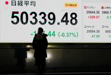 마지막 날 하락했지만…"일본증시, 올해 25% 뛰었다" [Asia마감]