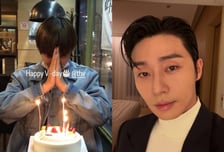 박서준, BTS 뷔 생일 챙겼다…"Happy V-day" 우가팸 우정 과시