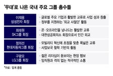스타일은 제각각이지만…'무대'로 나오는 총수들