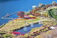 ‘파크골프의 수도’로 만든 1급수 코스…화천군 산천어파크골프장