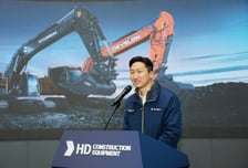 닻 올린 통합 'HD건설기계'… 그룹 재편 '정기선 체제' 본격화