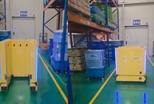 좁은 창고도 자율주행 '척척'...美·日 공략 나선 K-물류로봇