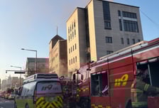 종로구 주상복합건물 화재…지하1층 40대 남성 사망